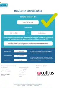 CO Certificering
